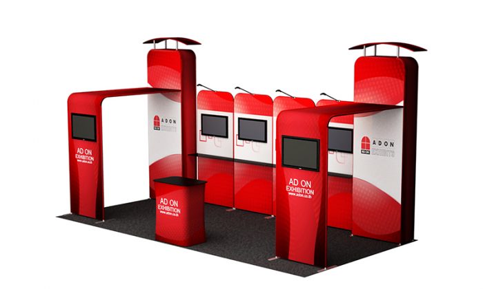 Evo Tube Booth Set | บูธผ้าพับเก็บได้