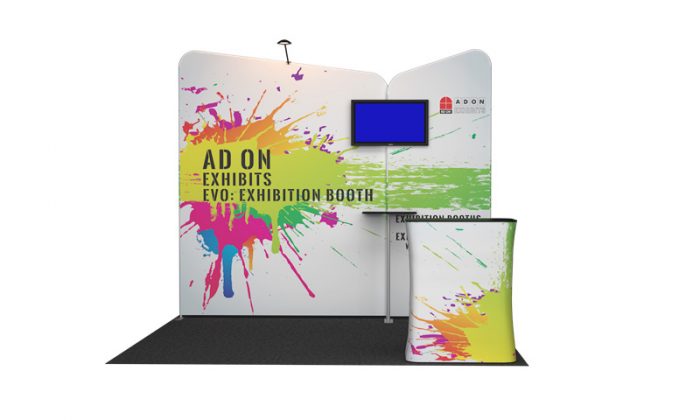 Evo Tube Booth Set | บูธผ้าพับเก็บได้