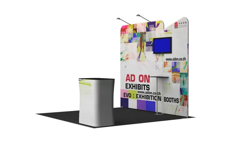 Evo Tube Booth Set 104 (3x3)
