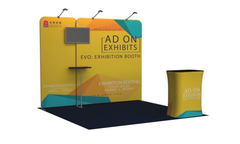 Evo Tube Booth Set 115 (3x3) | บูธผ้าสำเร็จรูป