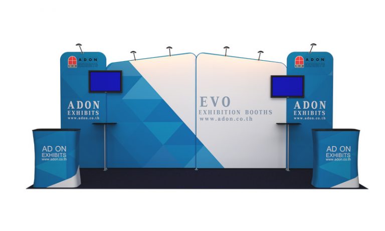 Evo Tube Booth Set 201 (3x6) | บูธผ้าพร้อมกระเป๋า