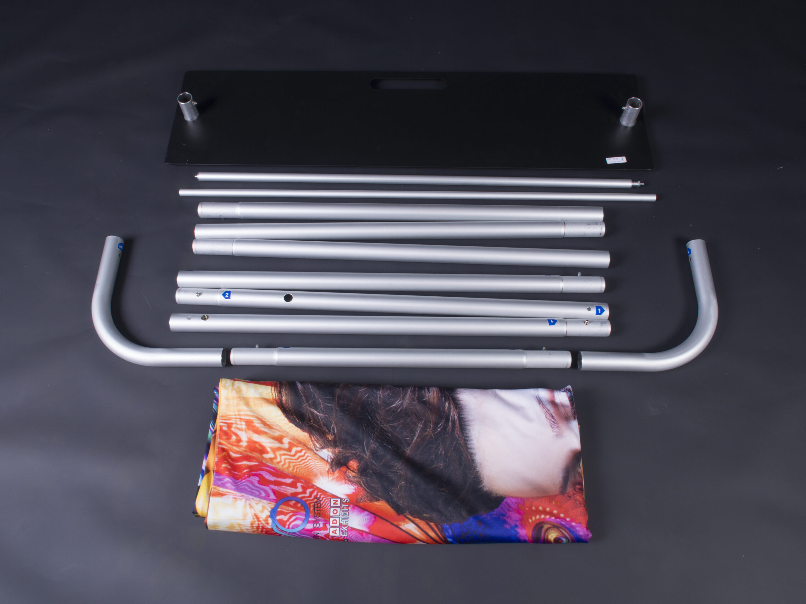 Evo Tube Banner Premium มุมโค้ง ขาแผ่นเรียบ - Image 8
