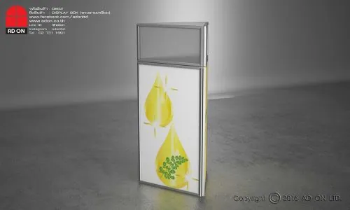 Display Box ทรงสามเหลี่ยม