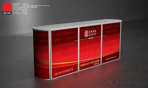 Display Counter Straight Front 03