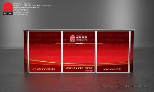 Display Counter Straight Front 03
