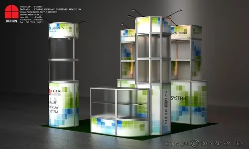 Frame Display Booth Set TD#3310