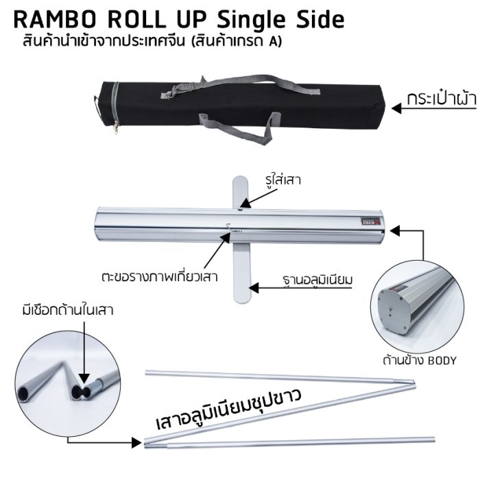 Rambo Roll Up 80x200 (China Premium) - Image 2