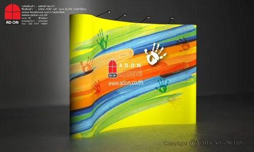 Mini Pop Up Elite 3x4 Panels (Curved)