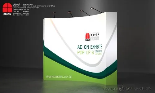 Pop Up S Standard 3x4 Panels (Curved)