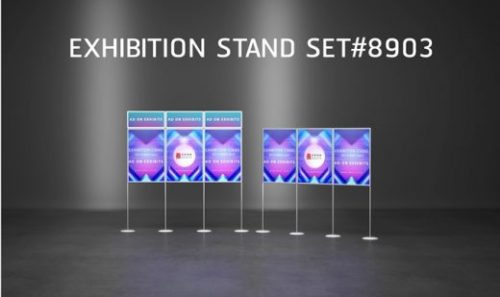 Exhibition Stand set #8903