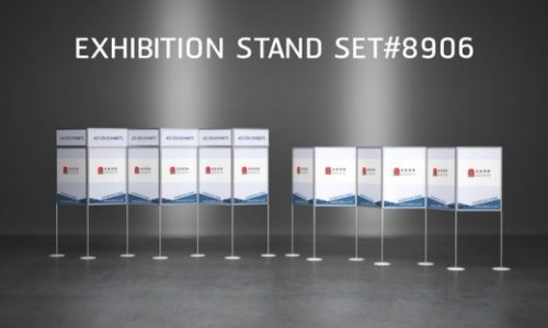 Exhibition Stand set #8906