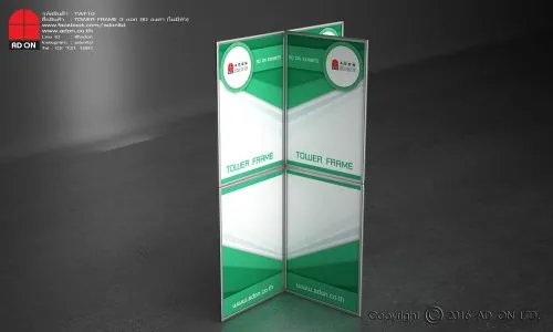 Tower Frame,บอร์ดนิทรรศการสามแฉก,บอร์ดนิทรรศการแบบสามแฉก,ป้ายนิทรรศการสามแฉก,ป้ายนิทรรศการแบบสามแฉก,ป้ายนิทรรศการสามหน้า