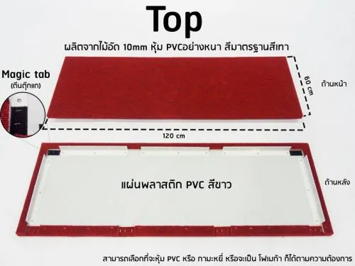 Pop Up Table 3 Steps (120x120x90)