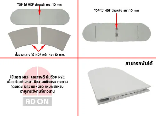 Counter Pop Up Elite 2x1 หน้าตรง