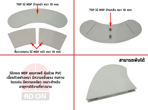 Counter Pop Up Elite 2x2 Curved