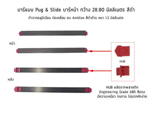 Counter Pop Up Elite 2x1 หน้าตรง