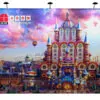 EVO Tube Backdrop Premium Straight Front, Curved Corners