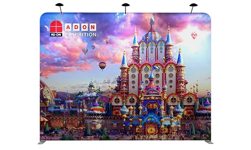Evo Tube Backdrop Premium หน้าตรง มุมโค้ง