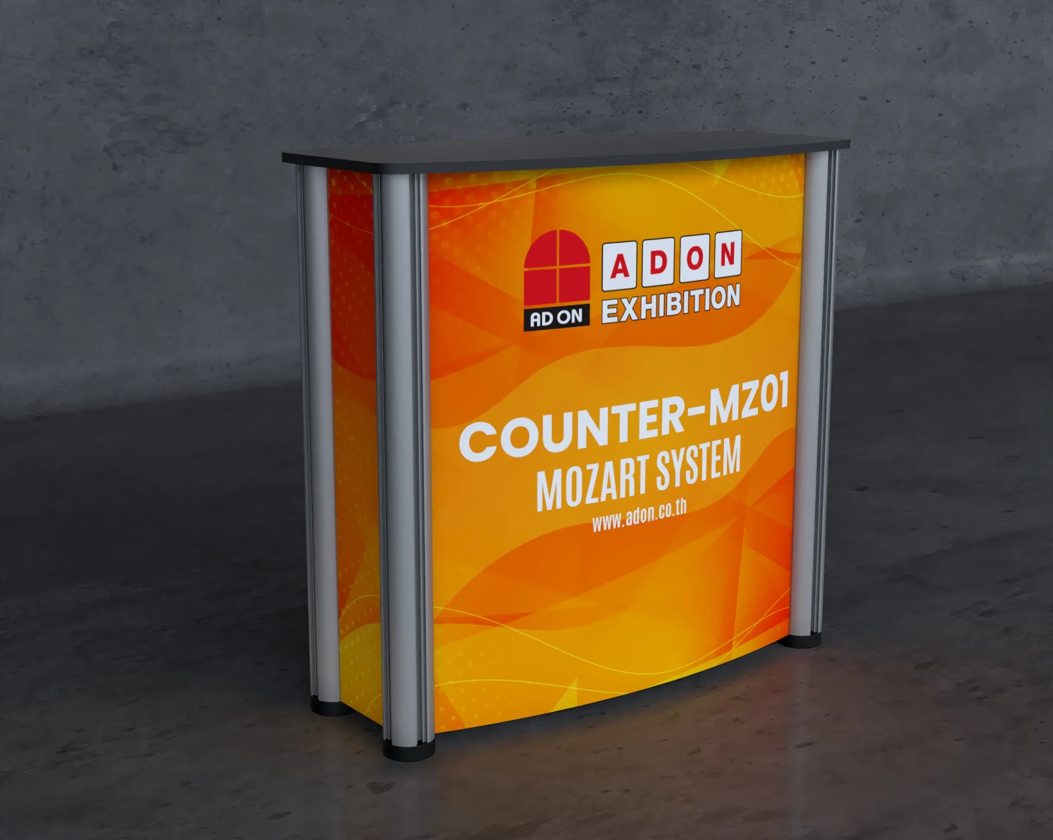 Mozart Counter MZ1 ทรงรีหัวตัด