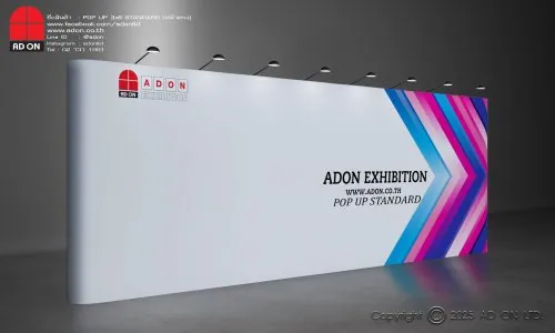 Pop Up Standard 3x8 ช่อง (หน้าตรง)