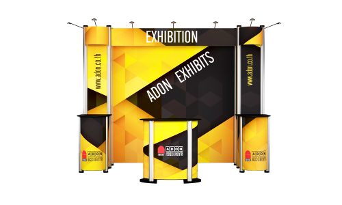 Mozart Booth System (Inkjet PVC)