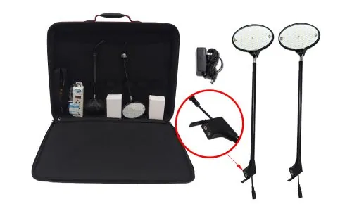 Backdrop spotlight, Mozart accessory