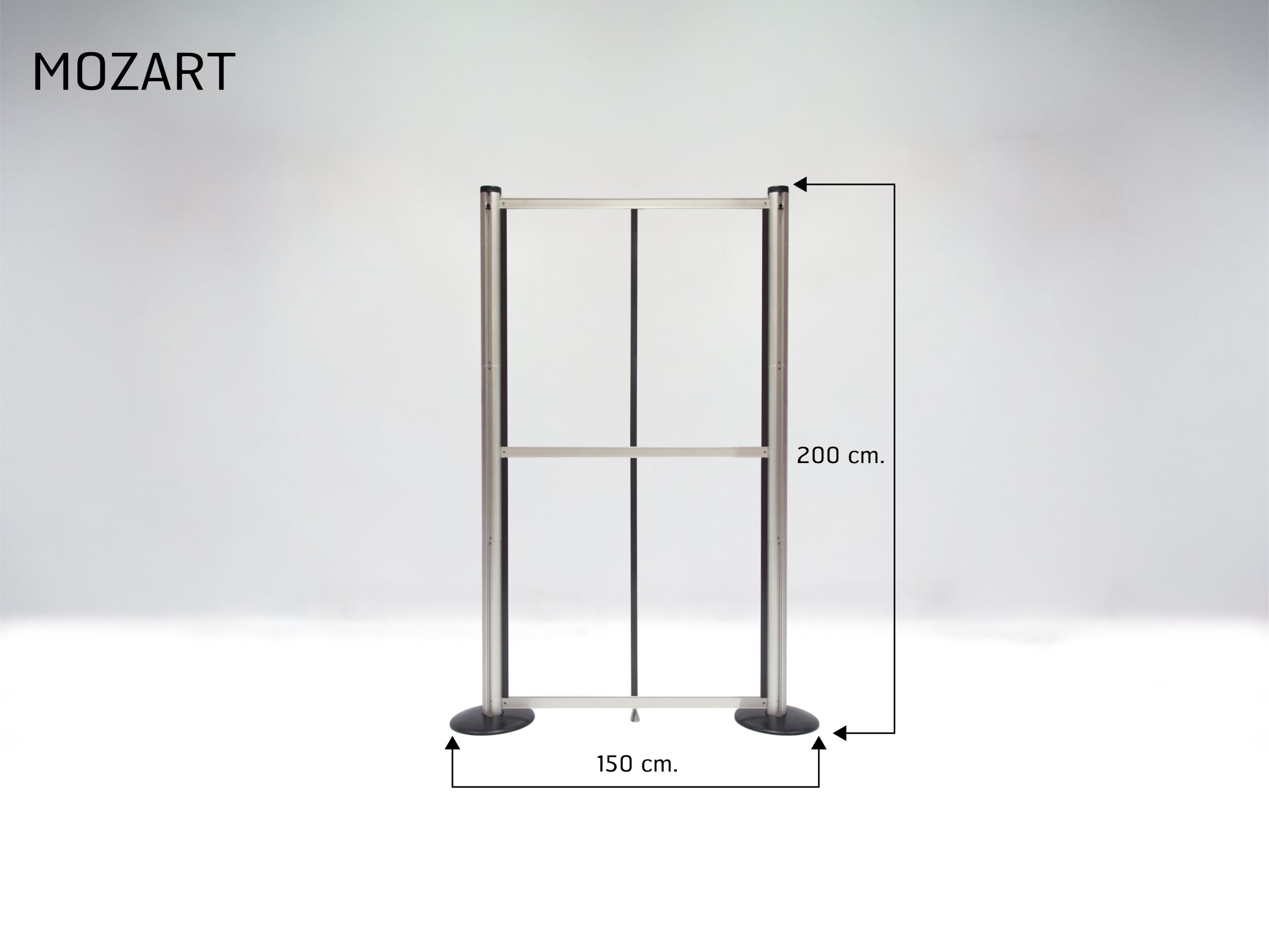 Mozart Backdrop หน้าตรง 150 cm - Image 3