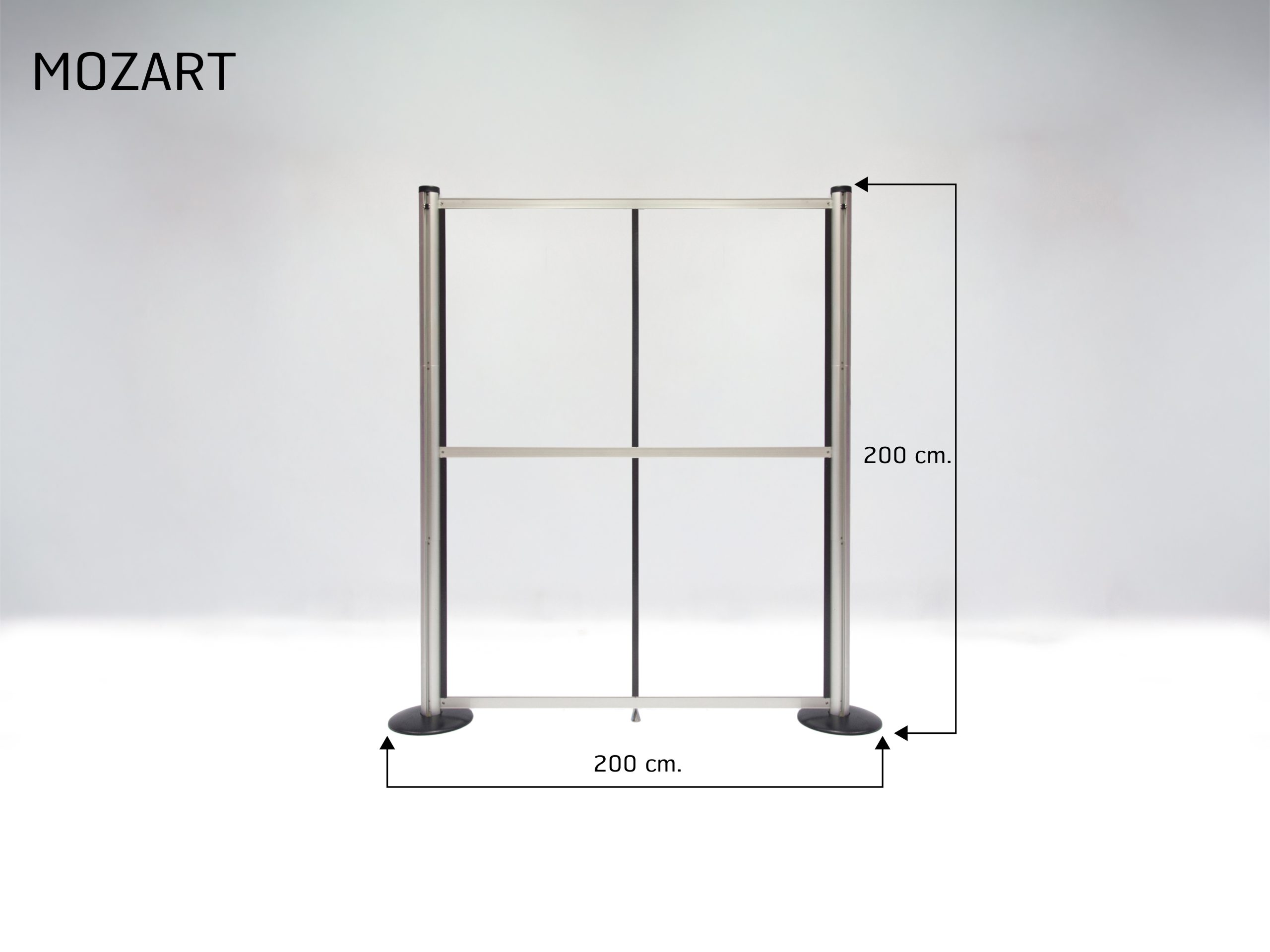 Mozart Backdrop หน้าโค้ง 200 cm - Image 4