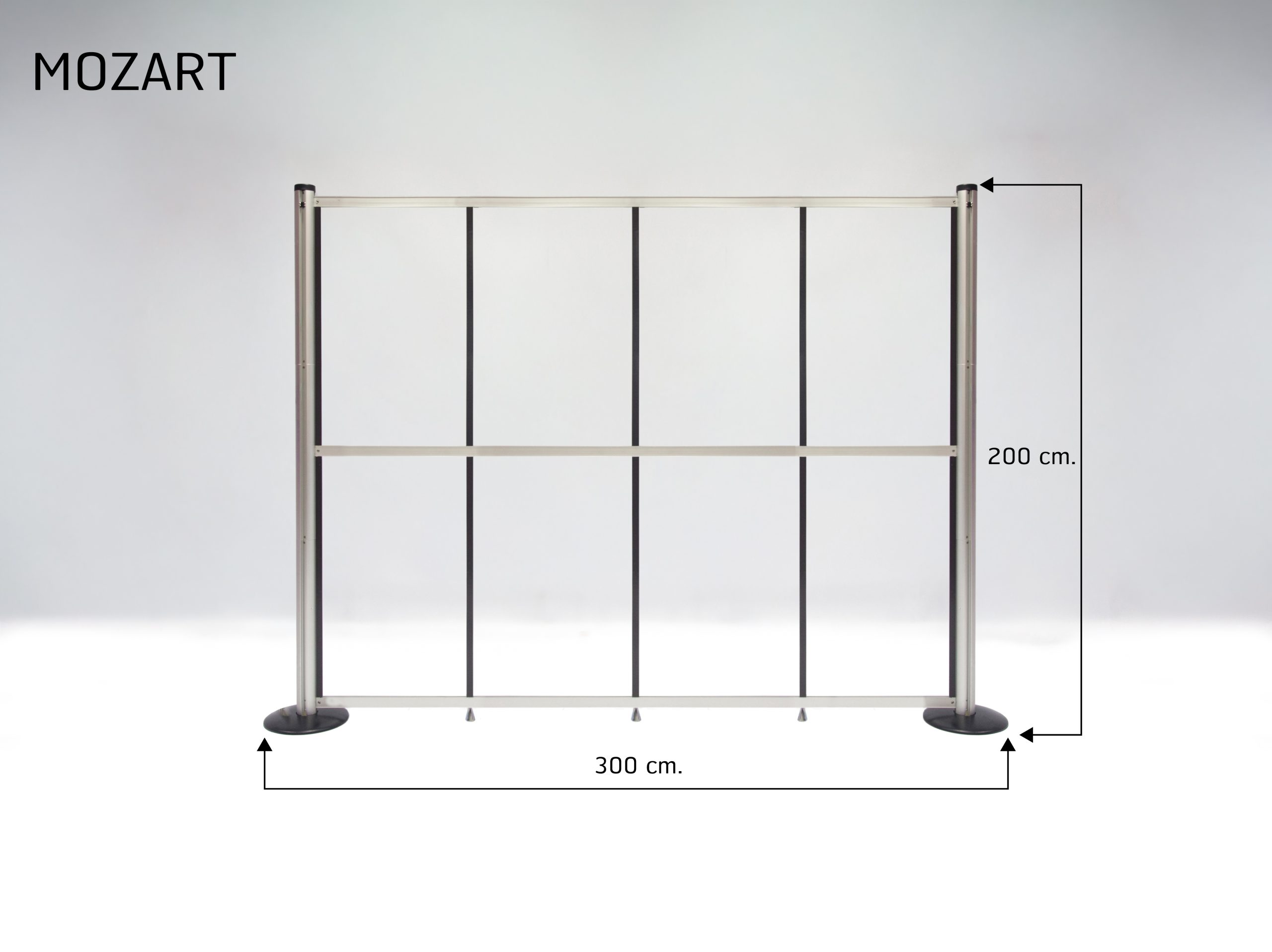 Mozart Backdrop หน้าตรง 300 cm - Image 3