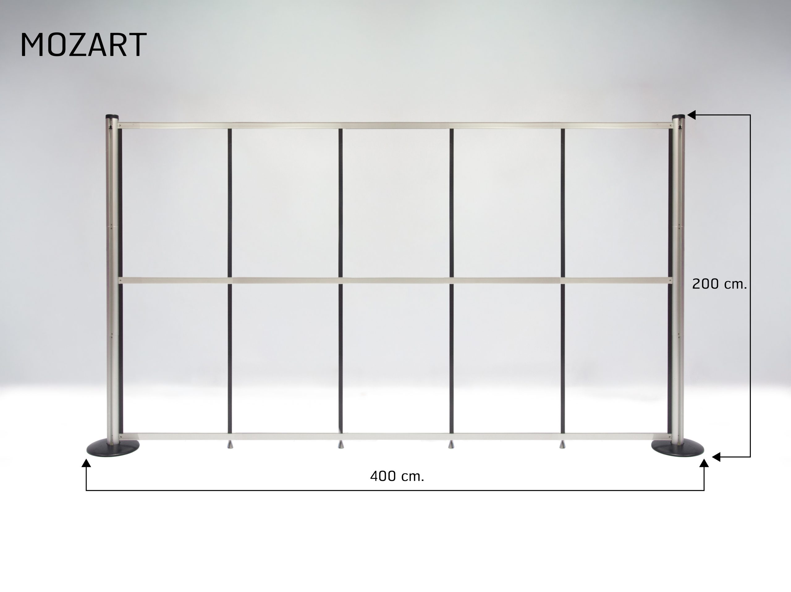 Mozart Backdrop หน้าตรง 400 cm - Image 3