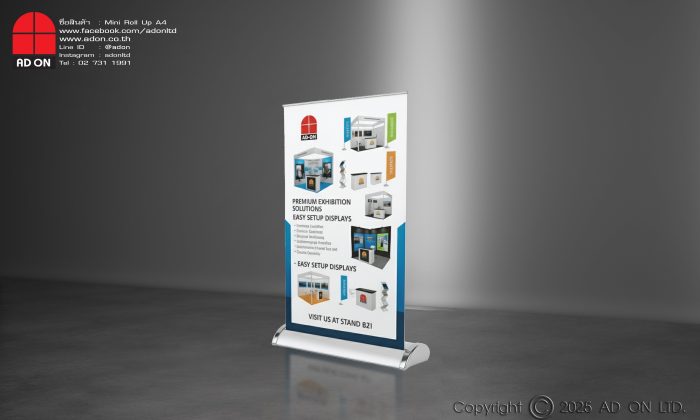 Mini Roll Up A4