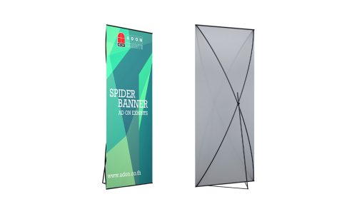 Spider Banner (Fabric & Inkjet)