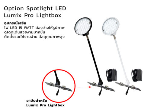 Alternative view of Lumix Pro Lightbox Spotlight
